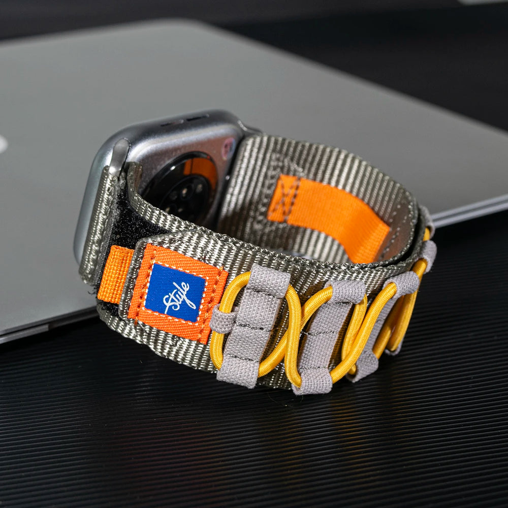 Vwar Nylon Tactical Apple Watch Band - Ultra 2, Series 9-4, 42-49mm