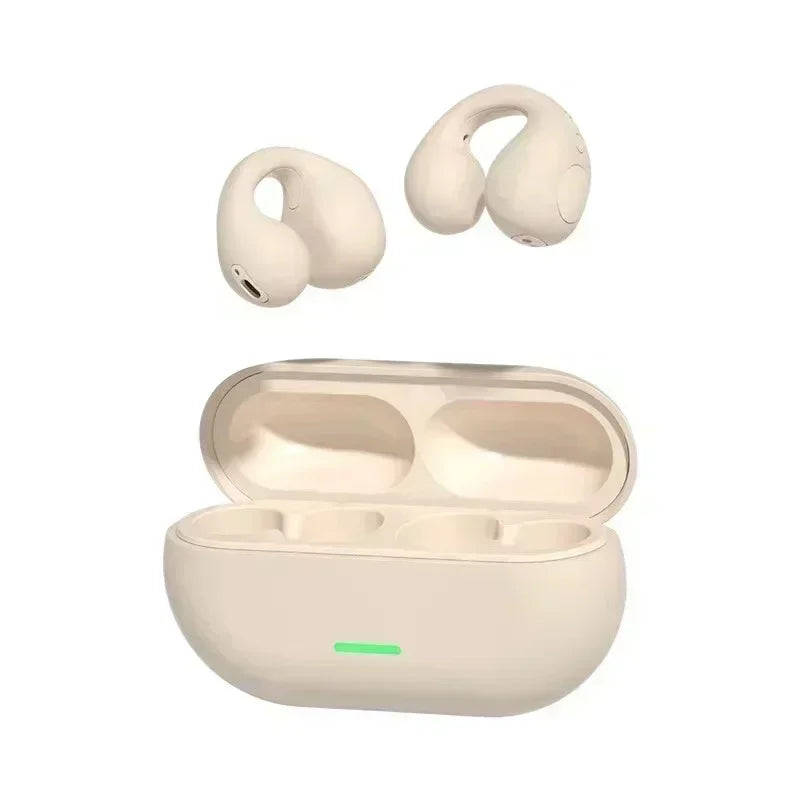 T75 Bone Conduction Bluetooth 5.3 Headphones - 20mm Driver, 400mAh Case
