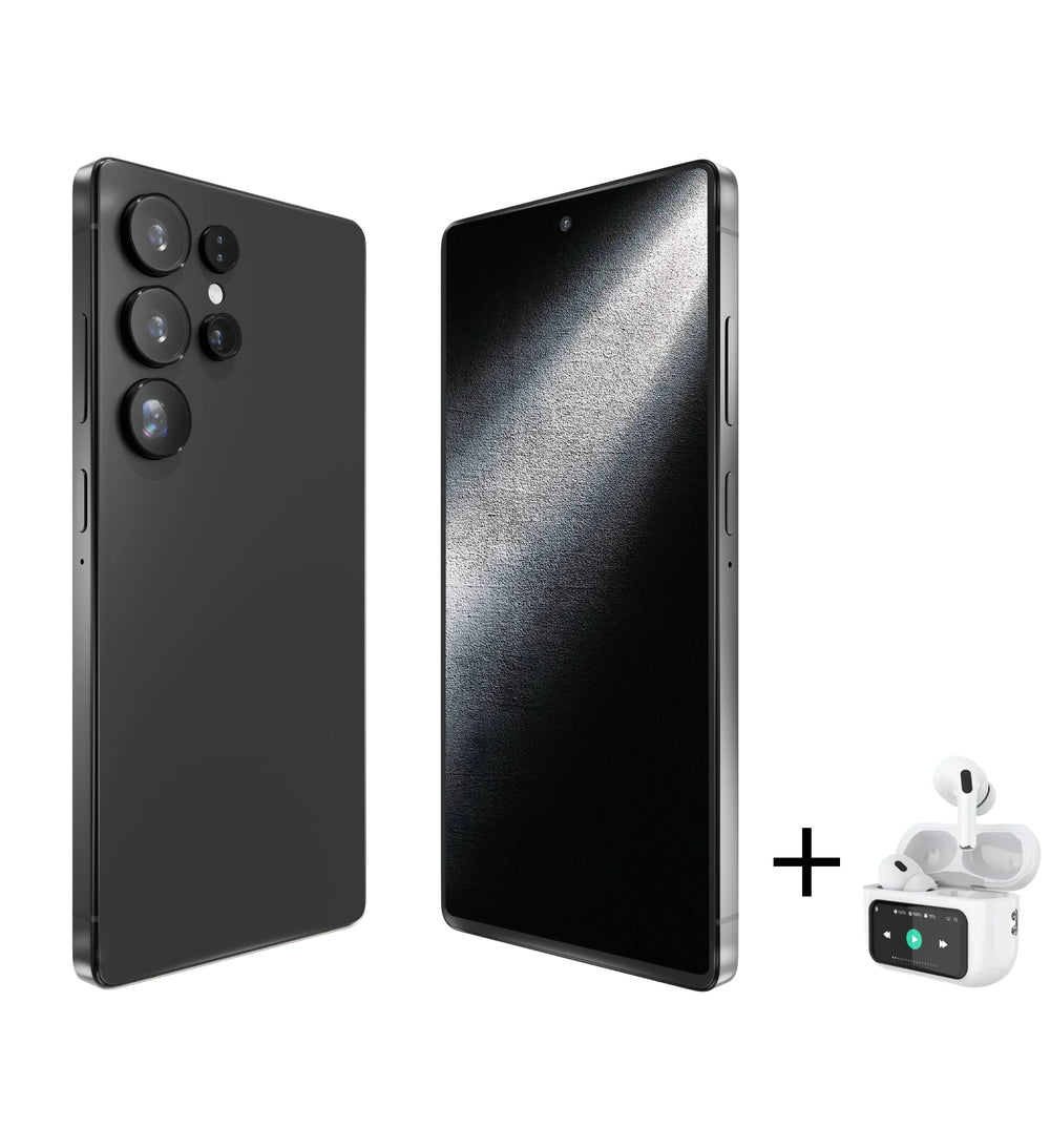 FUFFI S25 Pro Global Smartphone - 12GB RAM, 512GB, 48MP, 6800mAh, Flip