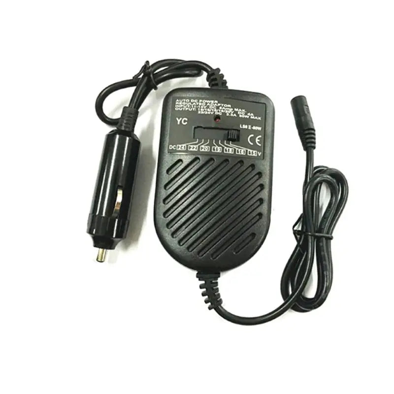 GEGDFG 80W Universal Car Laptop Charger - DC Power Adapter for Notebooks