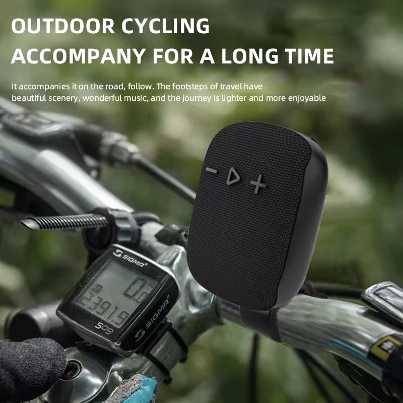 AyeBeau Bike Bluetooth Speaker - 400mAh, IPX Waterproof, Bluetooth 5.3