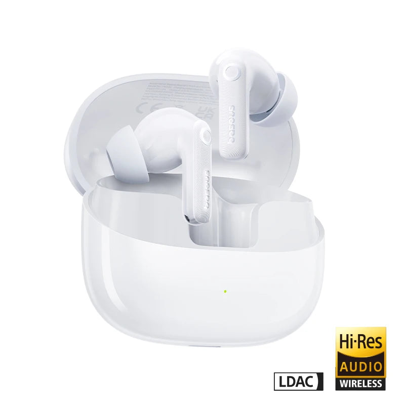 Baseus EP10 Pro ANC Earbuds - 50dB, LDAC, BT 6.0, 6 Mic, IP55, 55H