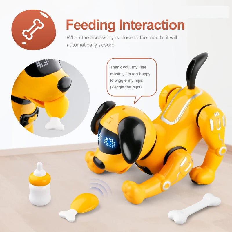 JJRC Smart RC Dog Robot - Talking, Dancing and Programmable Pet