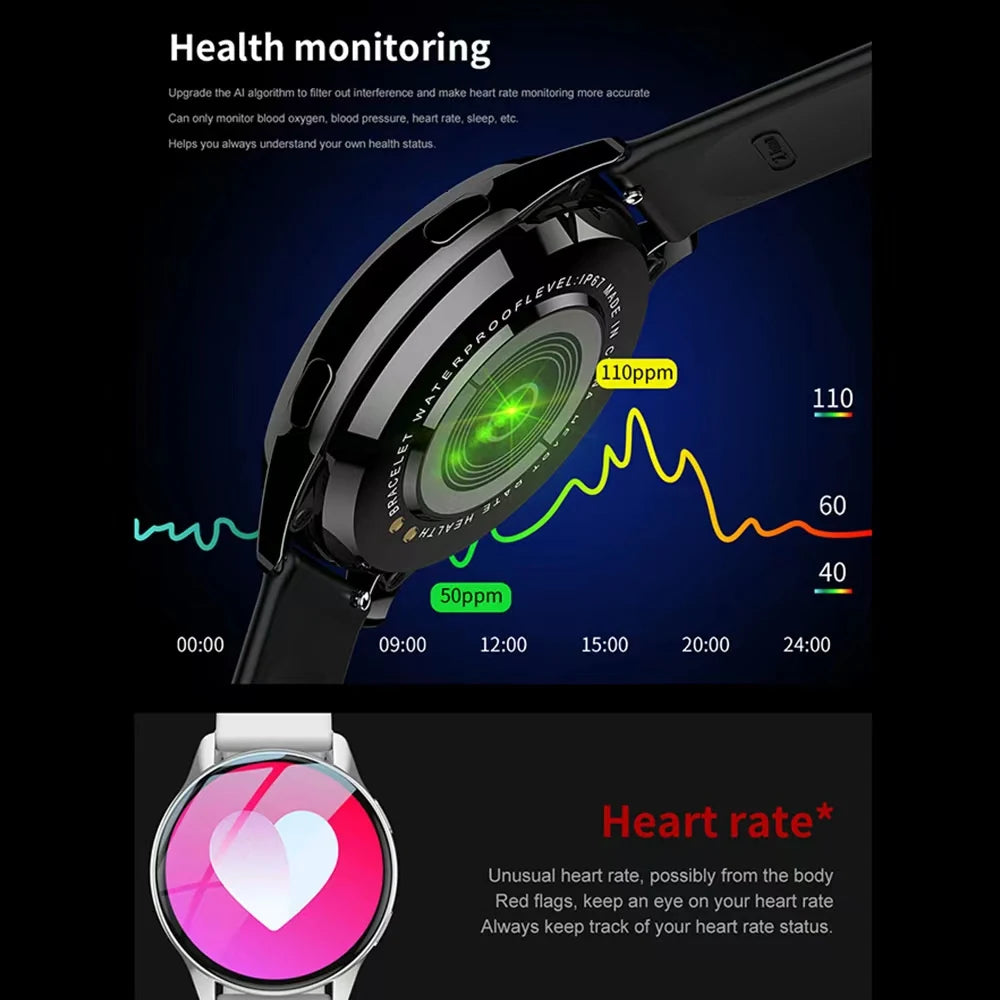 Bluetooth Calling Smart Watch - Health Tracking Sports Wearable