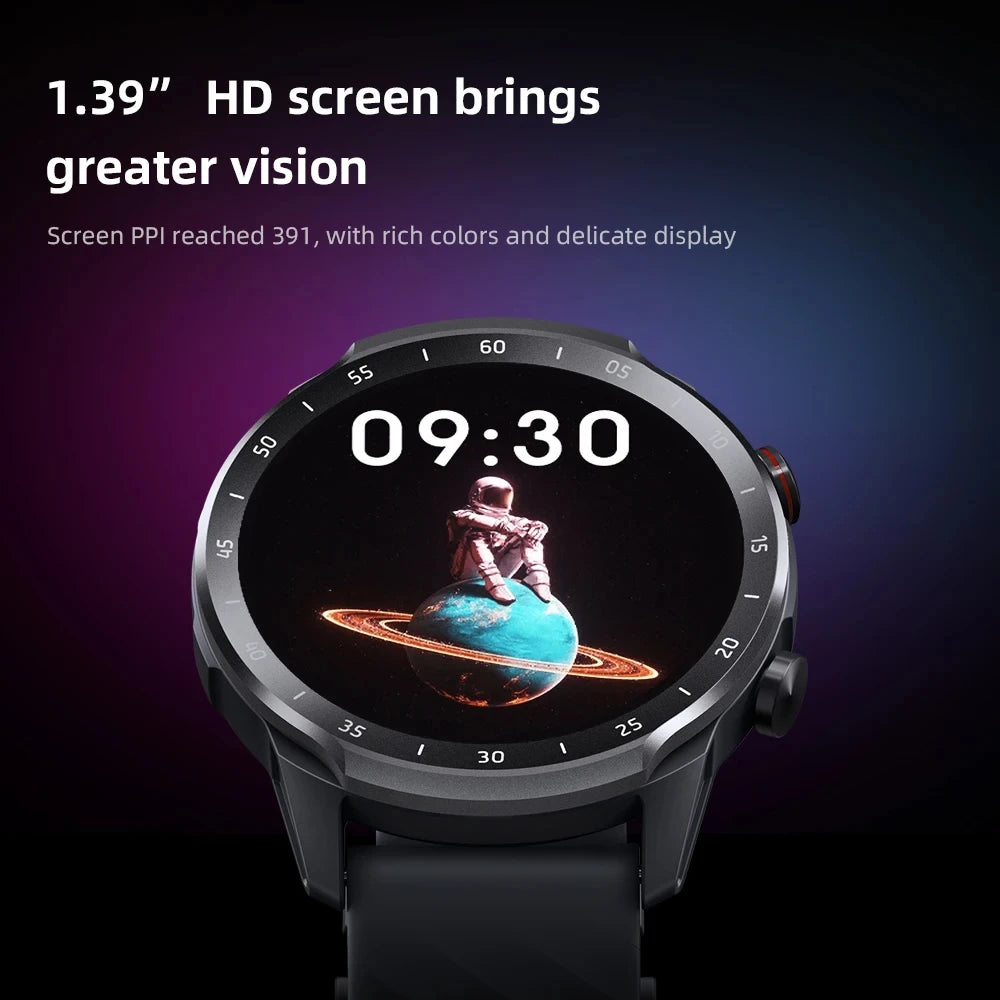 Mibro A2 Global Smartwatch - 1.39-Inch HD, 2ATM Waterproof, 350mAh & 10-Day