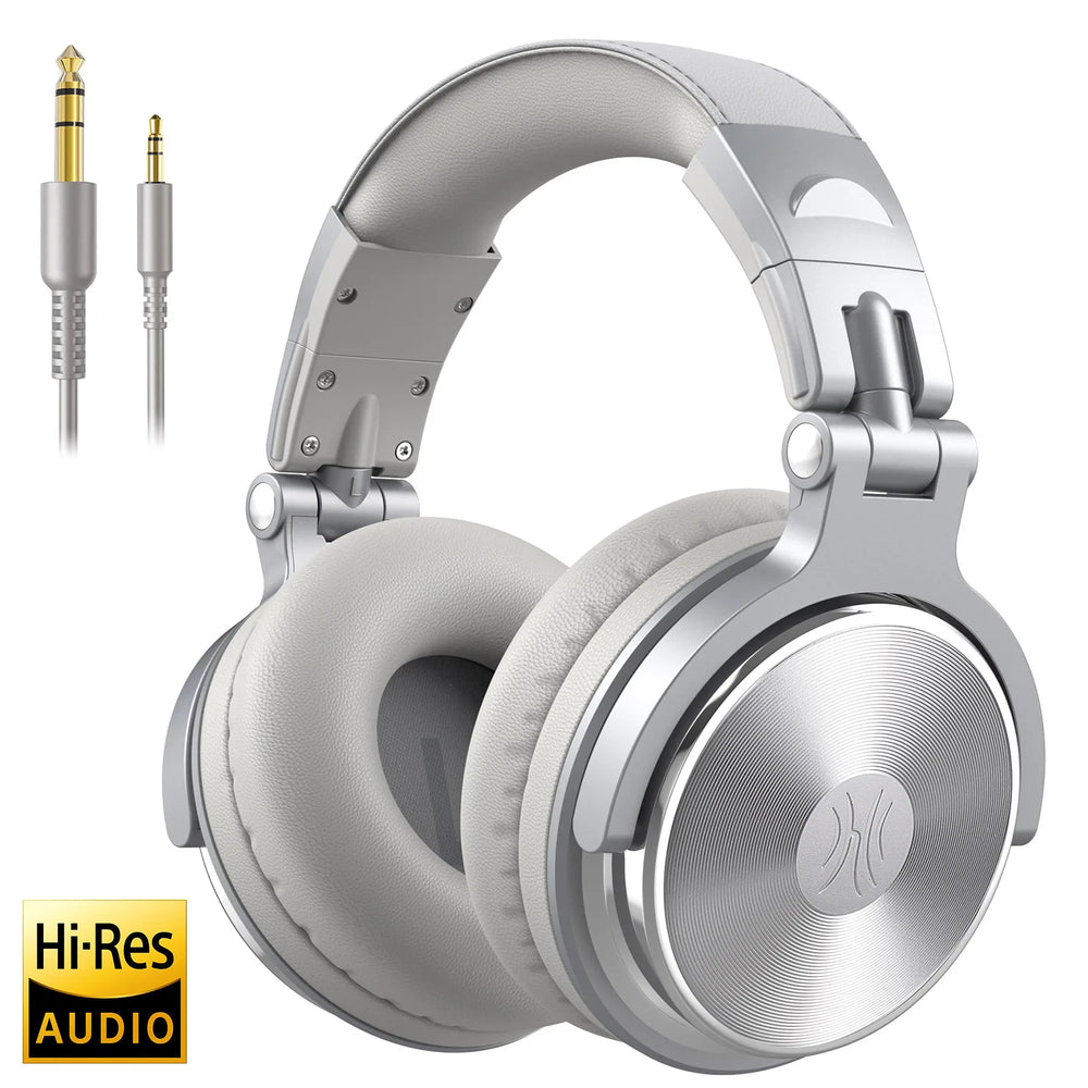Oneodio Studio Pro 10/30/50 Wired DJ Headphones - 50mm, Hi-Res, CE/RoHS