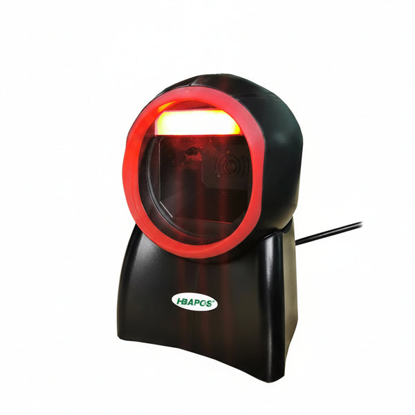 HBA-4010E Omnidirectional 2D Barcode Scanner - Desktop Auto-Sense USB