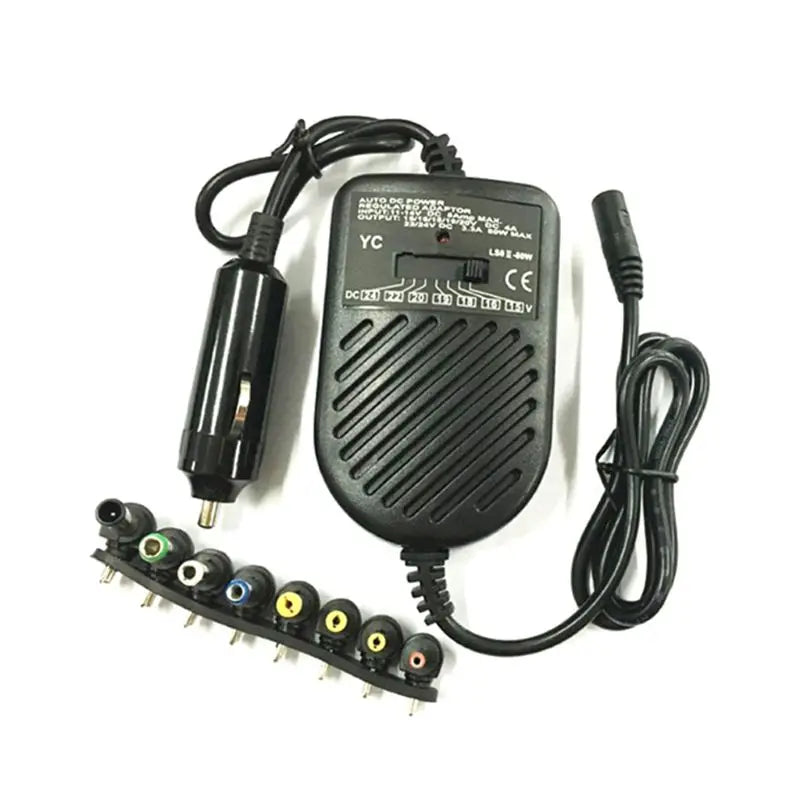 GEGDFG 80W Universal Car Laptop Charger - DC Power Adapter for Notebooks