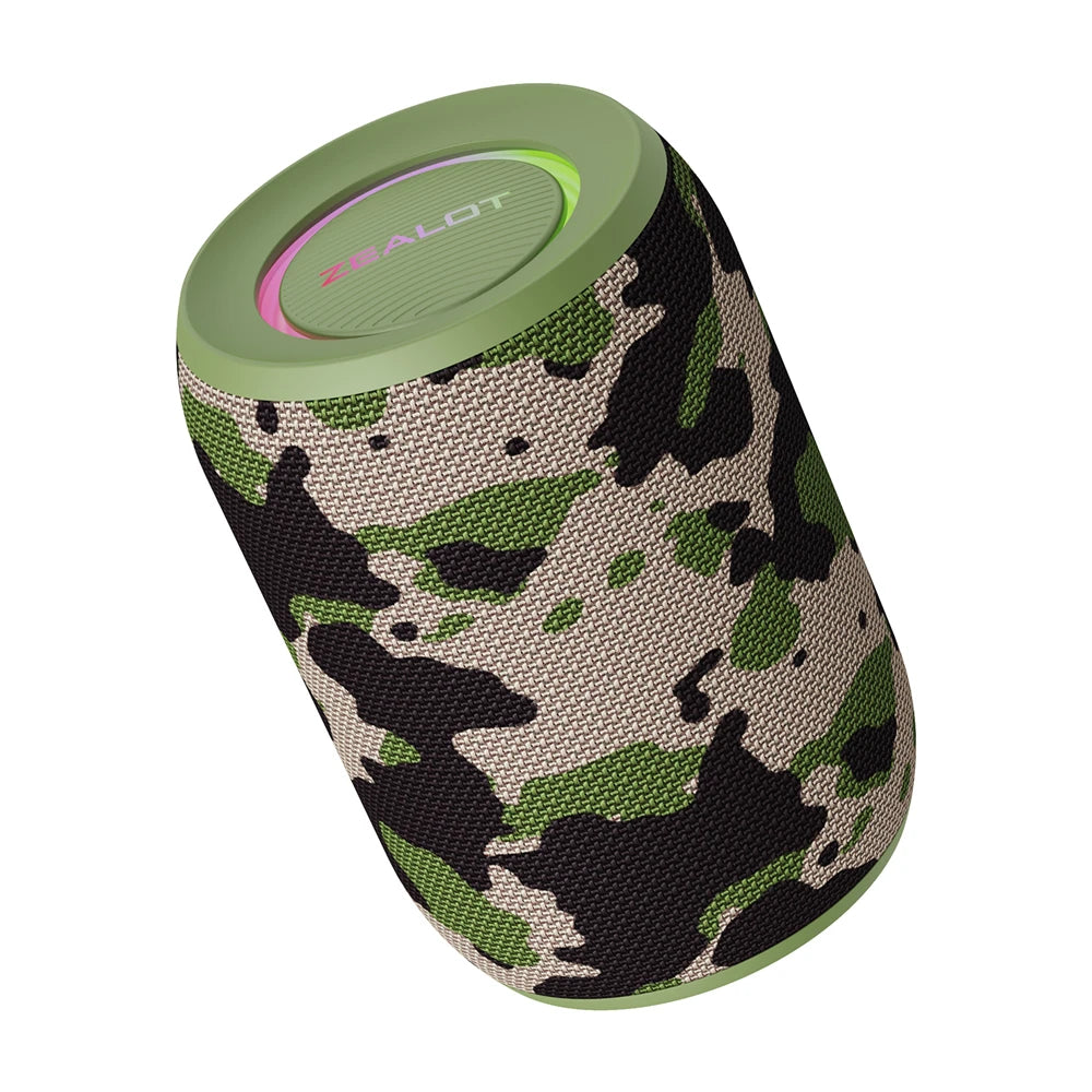 ZEALOT S32Pro Wireless Speaker - 3600mAh, Bluetooth 5.2, AAC & LED