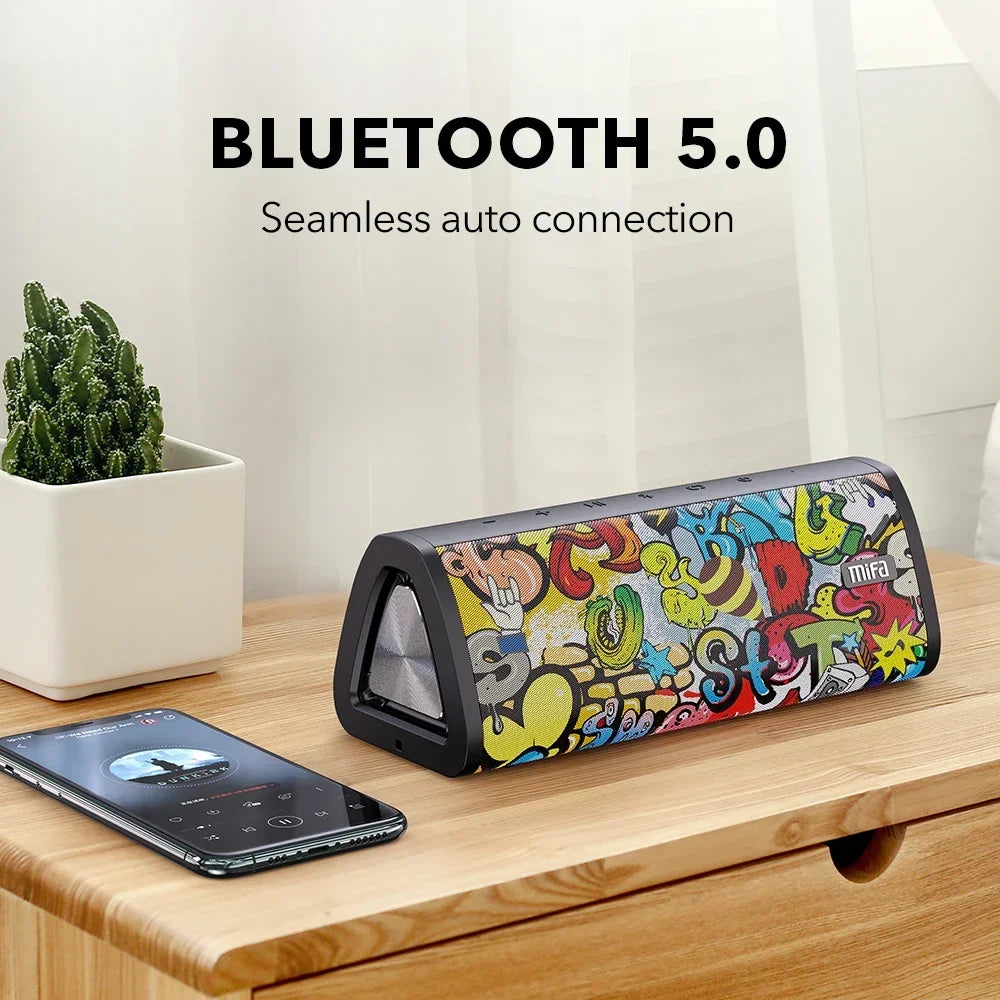 Mifa A10+ 20W Bluetooth Speaker - 360 Stereo and IPX7 Waterproof