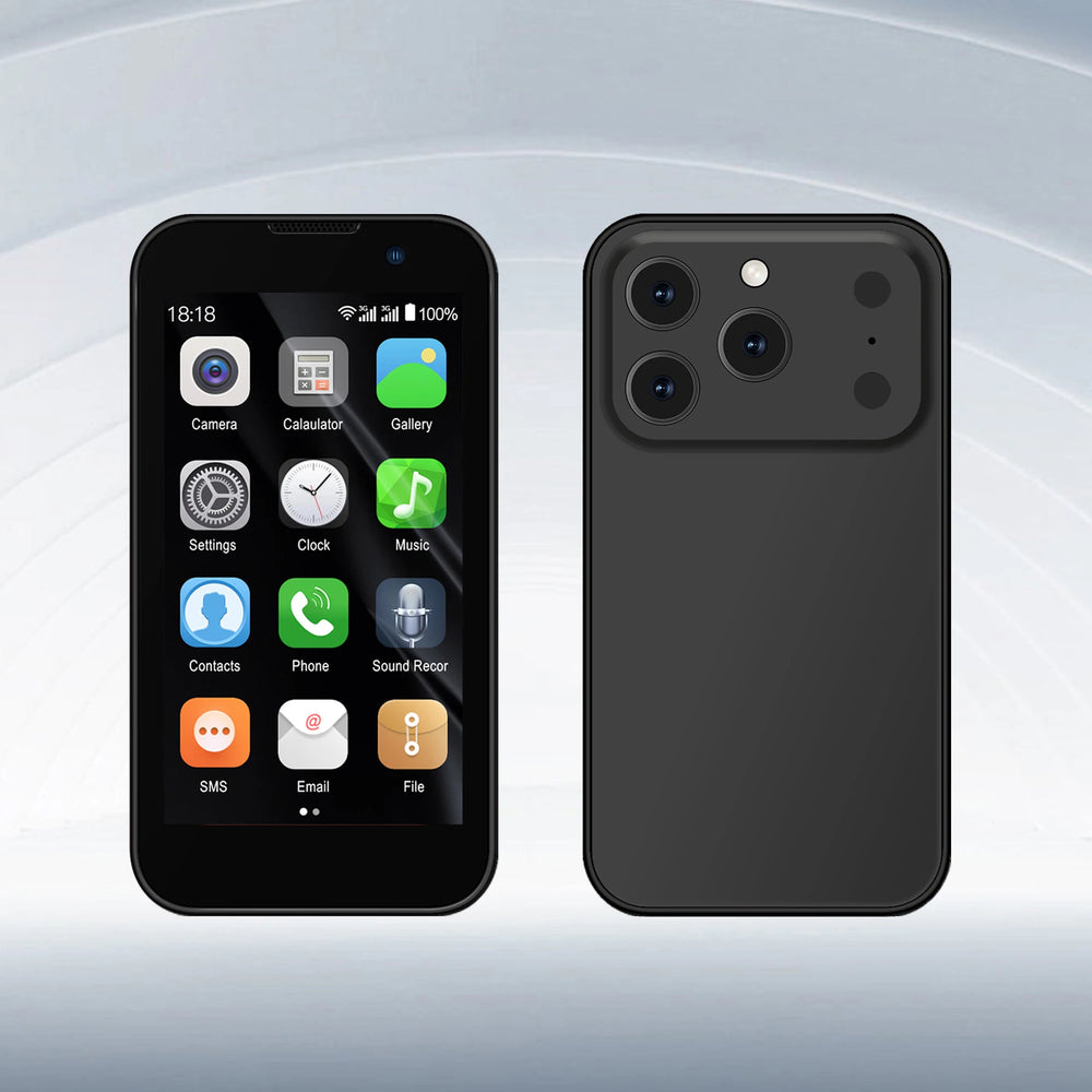 SERVO Mini 2026 Pocket Smartphone - 3.0" HD, 2GB/16GB, 3G, Android 9, GPS