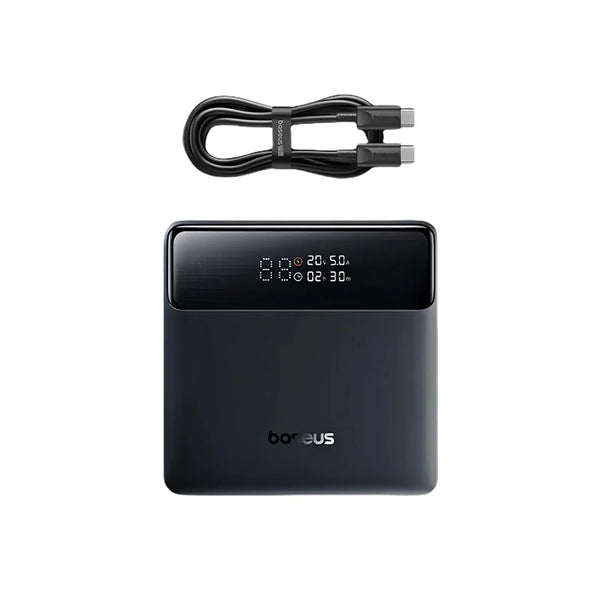 Baseus 100W PD Power Bank - 20000mAh, 4-Port Digital Display, Ultra-Slim