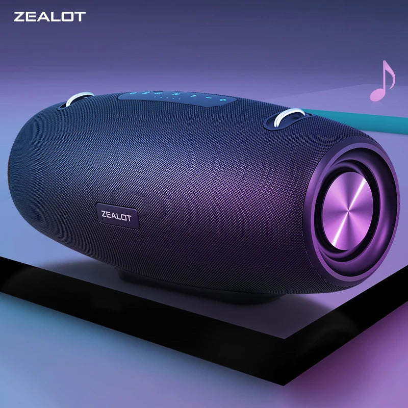 ZEALOT S67 60W Outdoor Party Bluetooth Speaker - 14400mAh, 3D Stereo