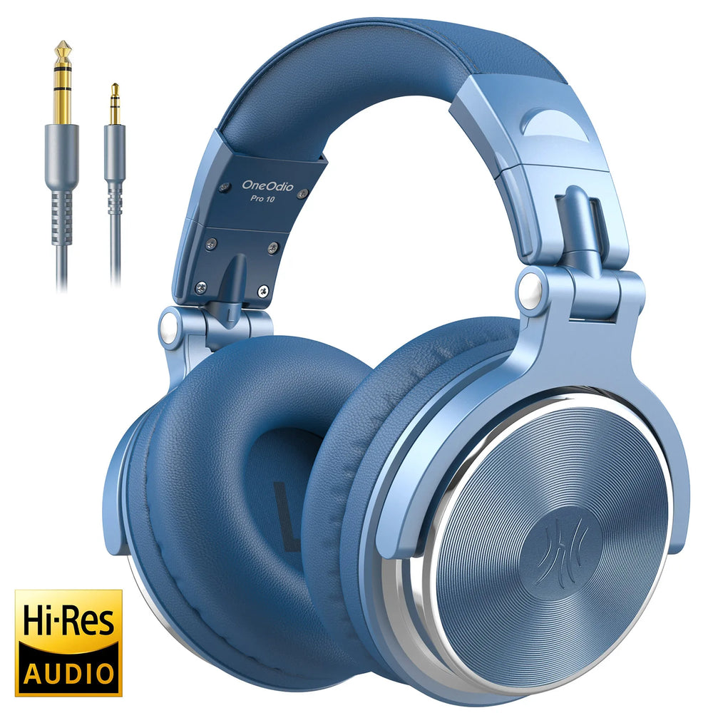 Oneodio Studio Pro 10/30/50 Wired DJ Headphones - 50mm, Hi-Res, CE/RoHS