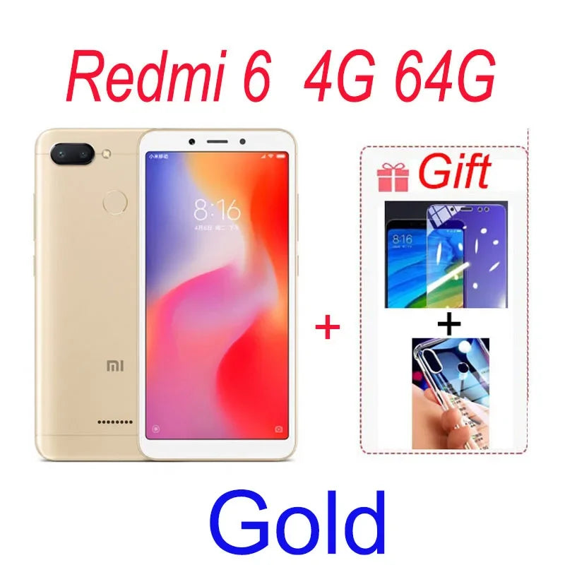 Xiaomi Redmi 7 Global ROM - 4GB/64GB, 6.81-Inch, 4000mAh, Rear Fingerprint