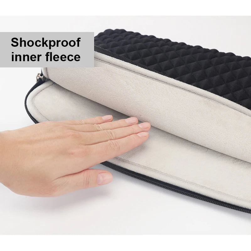 KOJESHUN Neoprene Laptop Sleeve 11-15 Inch - MacBook, Xiaomi & Huawei