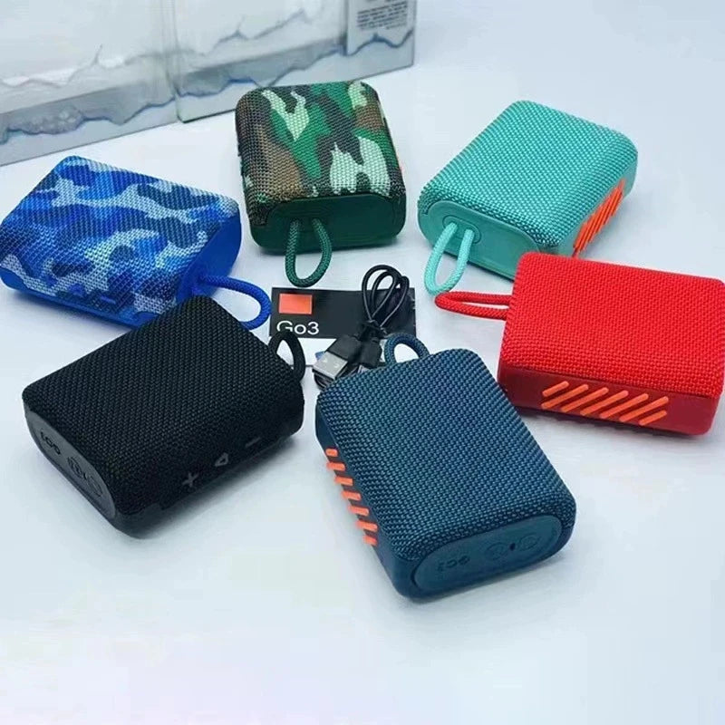 QUEED GO3 Ultra-Portable Bluetooth Speaker - Waterproof Mini Bass