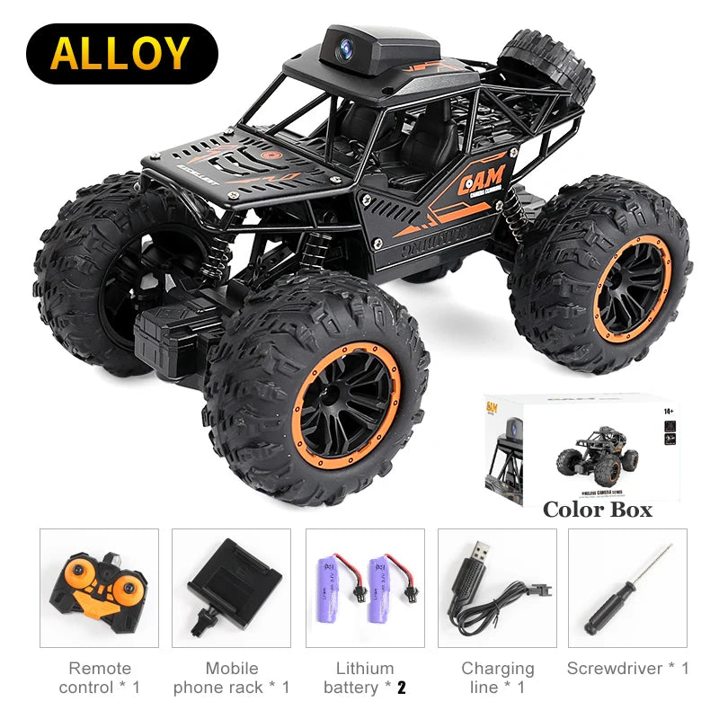 HY602 1:18 RC Climbing Car with 720P WiFi FPV Camera
