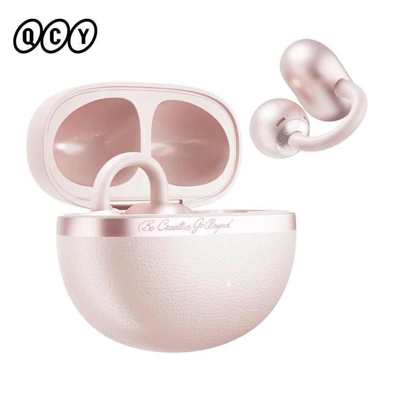 QCY Crossky C50 Open-Ear Bluetooth 6.0 Earbuds - 4 Mic AI, 10.8mm, 35H