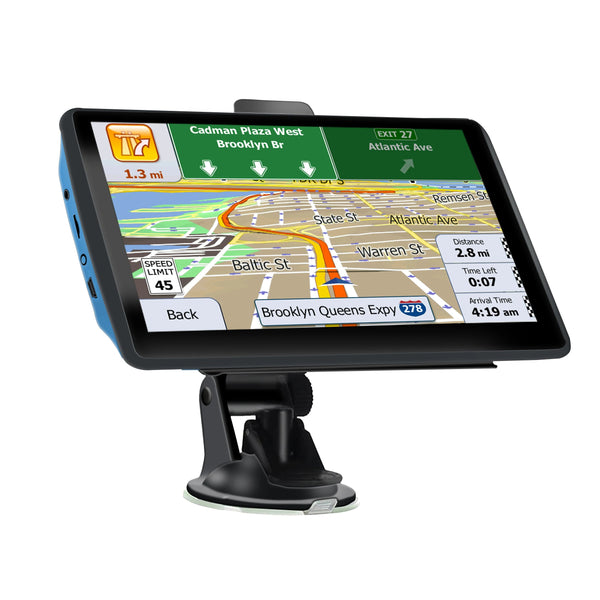 WEEKJOOY 7-Inch GPS Navigator - Europe/North America Maps, 8GB, FM Music