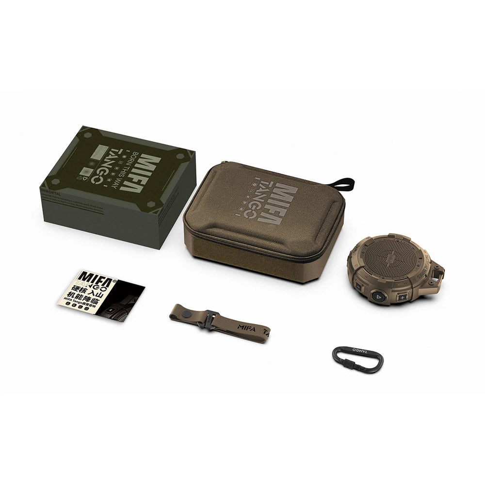 Mifa Tango Portable Bluetooth Speaker - IP67 Waterproof with Flashlight