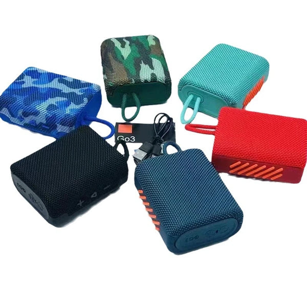QUEED GO3 Ultra-Portable Bluetooth Speaker - Waterproof Mini Bass