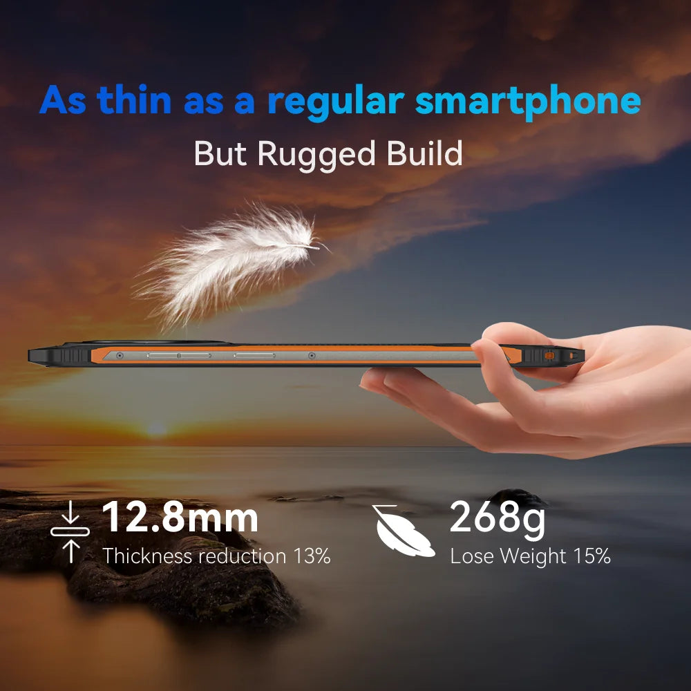 Cubot King Kong ES Rugged Phone - 16GB RAM, 6.56" 90Hz, 48MP, 5100mAh