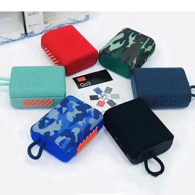 QUEED GO3 Ultra-Portable Bluetooth Speaker - Waterproof Mini Bass