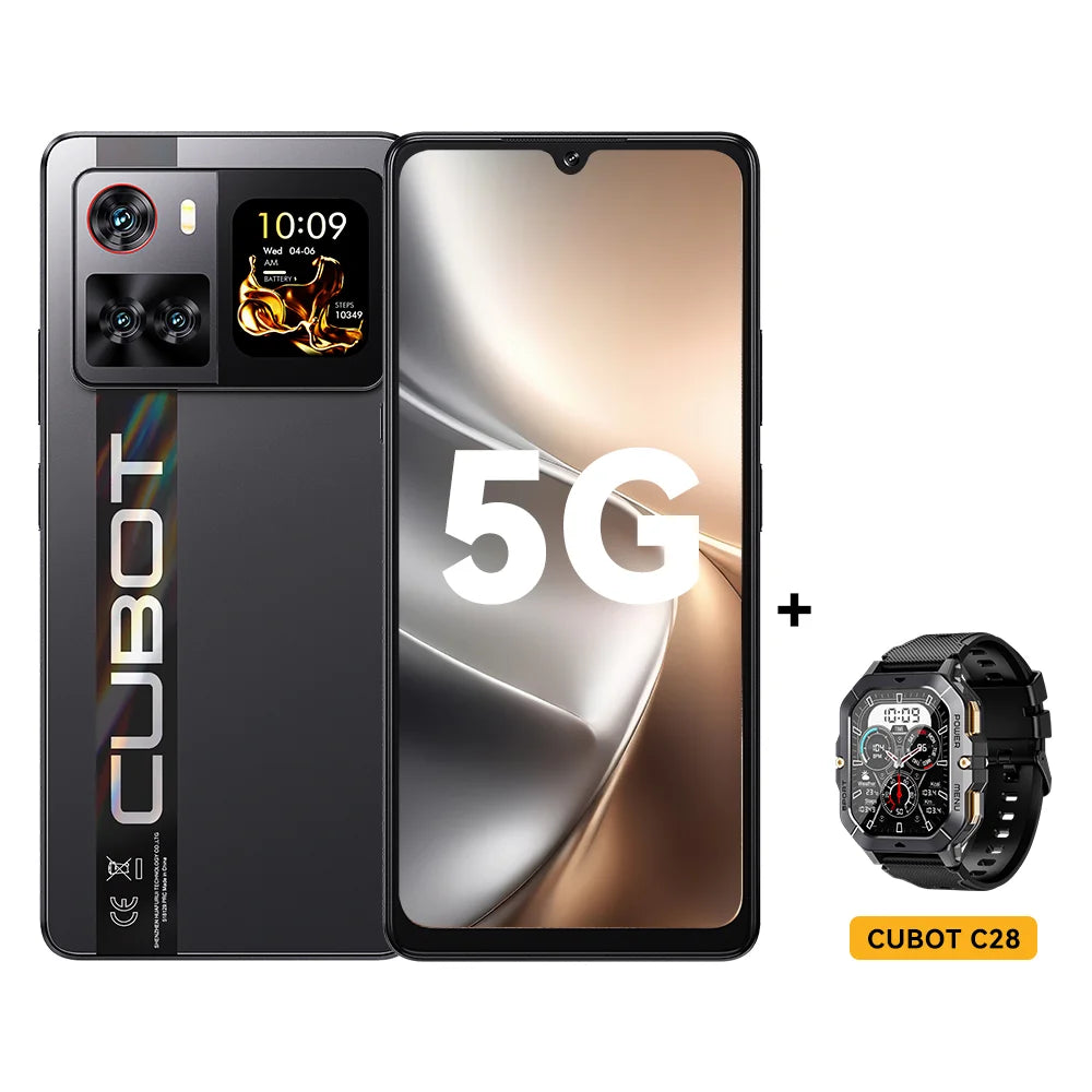 Cubot X100 5G Smartphone - Dimensity 7025 6nm, 16GB, 256GB, 64MP, 5100mAh