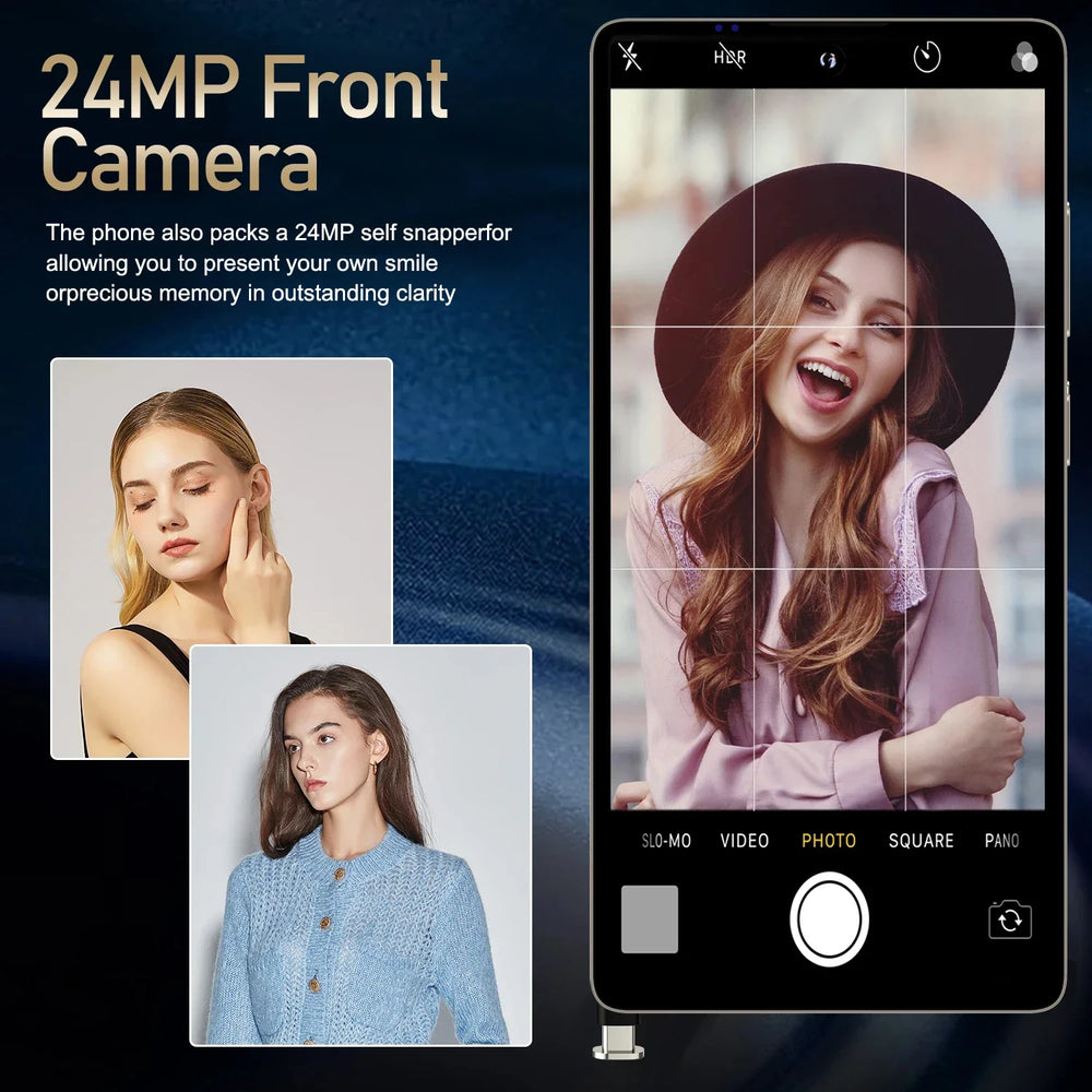 FUFFI S25 Pro Global Smartphone - 12GB RAM, 512GB, 48MP, 6800mAh, Flip
