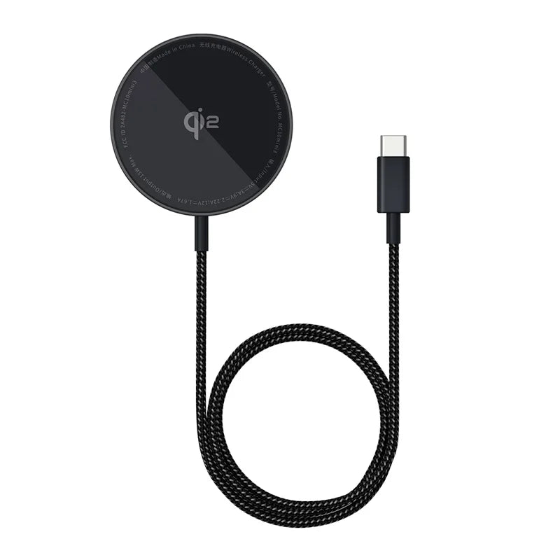 Baseus 15W Qi2 Magnetic Wireless Charger - iPhone 13-17 Pro Max & AirPods