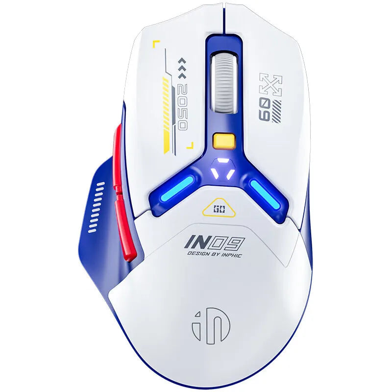 Inphic IN9 PAW3311 Wireless Gaming Mouse - 12000 DPI, Bluetooth & RGB