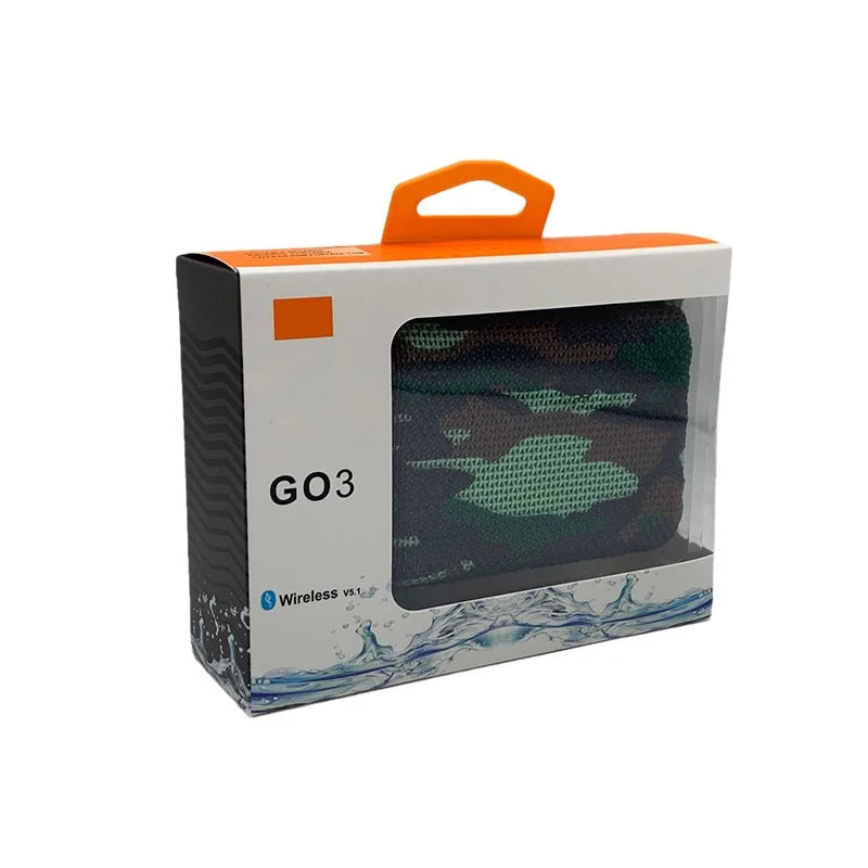 QUEED GO3 Ultra-Portable Bluetooth Speaker - Waterproof Mini Bass