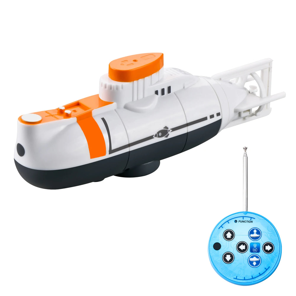 Mini Waterproof RC Submarine - 0.1m/s Diving Boat Toy