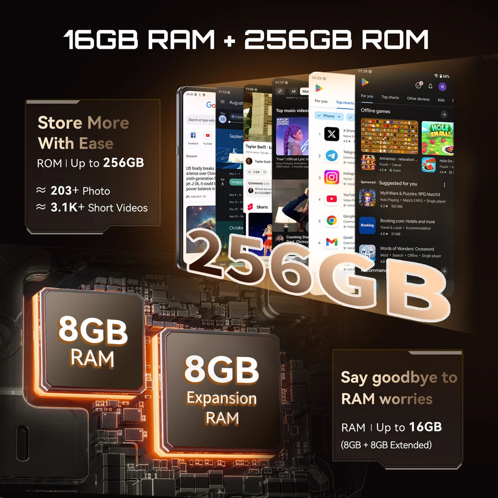 Cubot X100 5G Smartphone - Dimensity 7025 6nm, 16GB, 256GB, 64MP, 5100mAh