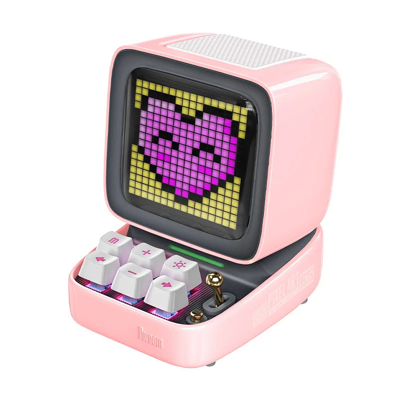 Divoom Ditoo-Pro Pixel Art Bluetooth Speaker - 5000mAh, DIY LED & Clock