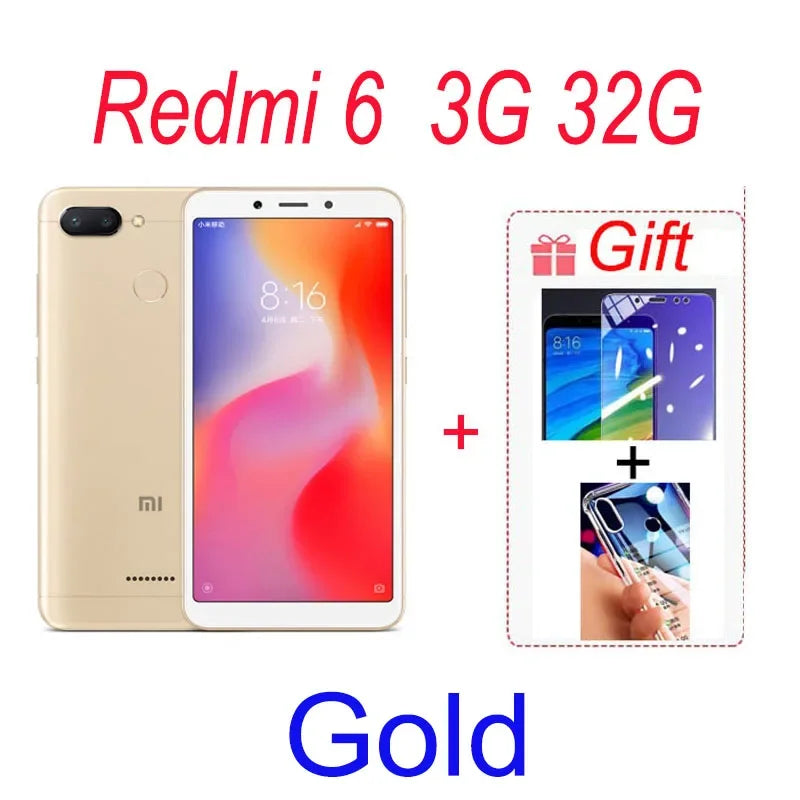 Xiaomi Redmi 7 Global ROM - 4GB/64GB, 6.81-Inch, 4000mAh, Rear Fingerprint
