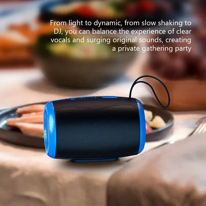 TSN-1 Bluetooth 5.3 Portable Speaker - TWS, FM and Waterproof Audio