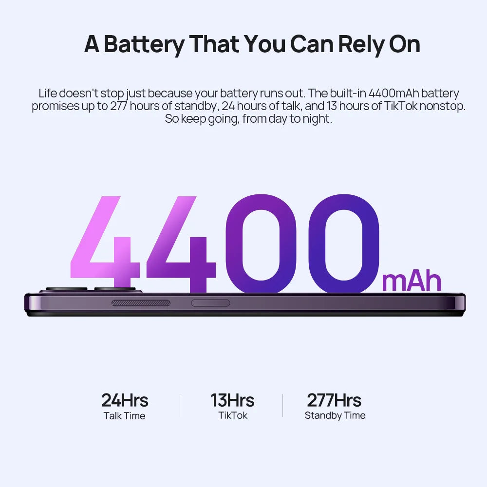 Ulefone Note 16 Pro 4G Global - 16GB RAM, 256GB, 50MP, 4400mAh, Android 13
