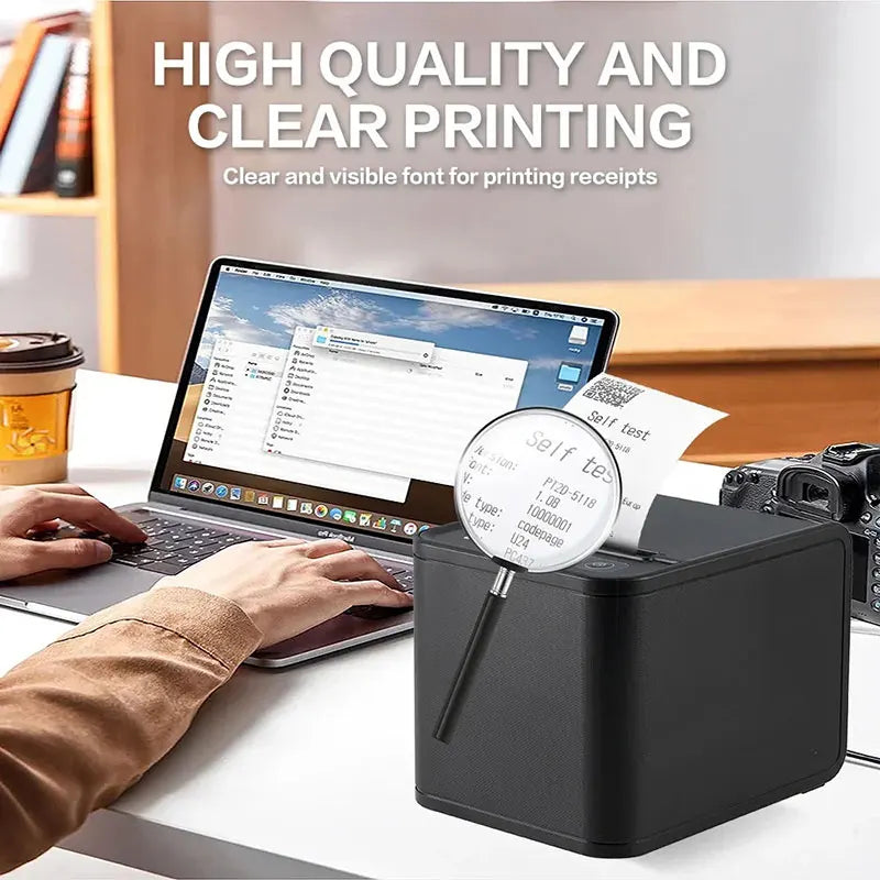 Xprinter XP-80T 80mm Thermal Receipt Printer - USB / LAN Auto Cutter