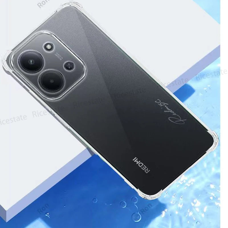 Ricestate Clear Shockproof Silicone Case - Xiaomi Redmi 9C-15C Series