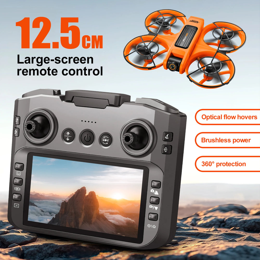 S156 8K Dual Camera RC Drone - 180° FoV, 5G WiFi & Optical Stabilisation