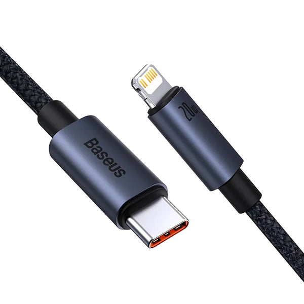Baseus Type-C to Lightning Braided Cable - 3A Fast Charge, CE/FCC/RoHS