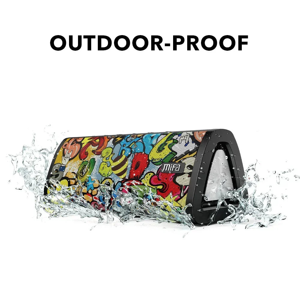 Mifa A10+ 20W Bluetooth Speaker - 360 Stereo and IPX7 Waterproof