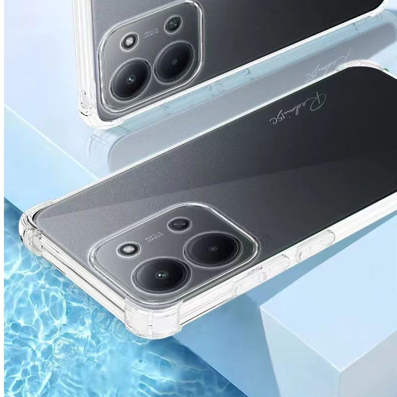 Ricestate Clear Shockproof Silicone Case - Xiaomi Redmi 9C-15C Series