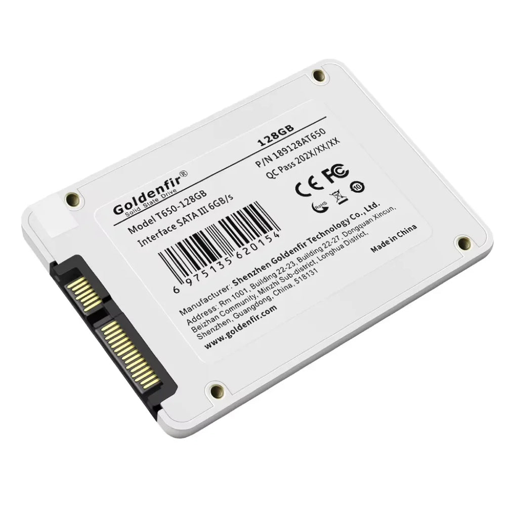 Goldenfir 2.5-Inch SATA III SSD - QLC/TLC/MLC NAND, 120GB-2TB