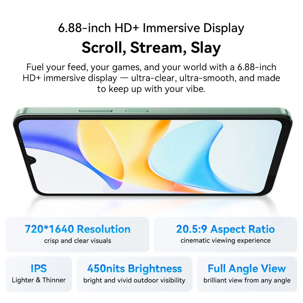 Blackview SHARK 6 5G - Unisoc T8100, Android 15, 120Hz, 8GB/128GB, 5000mAh
