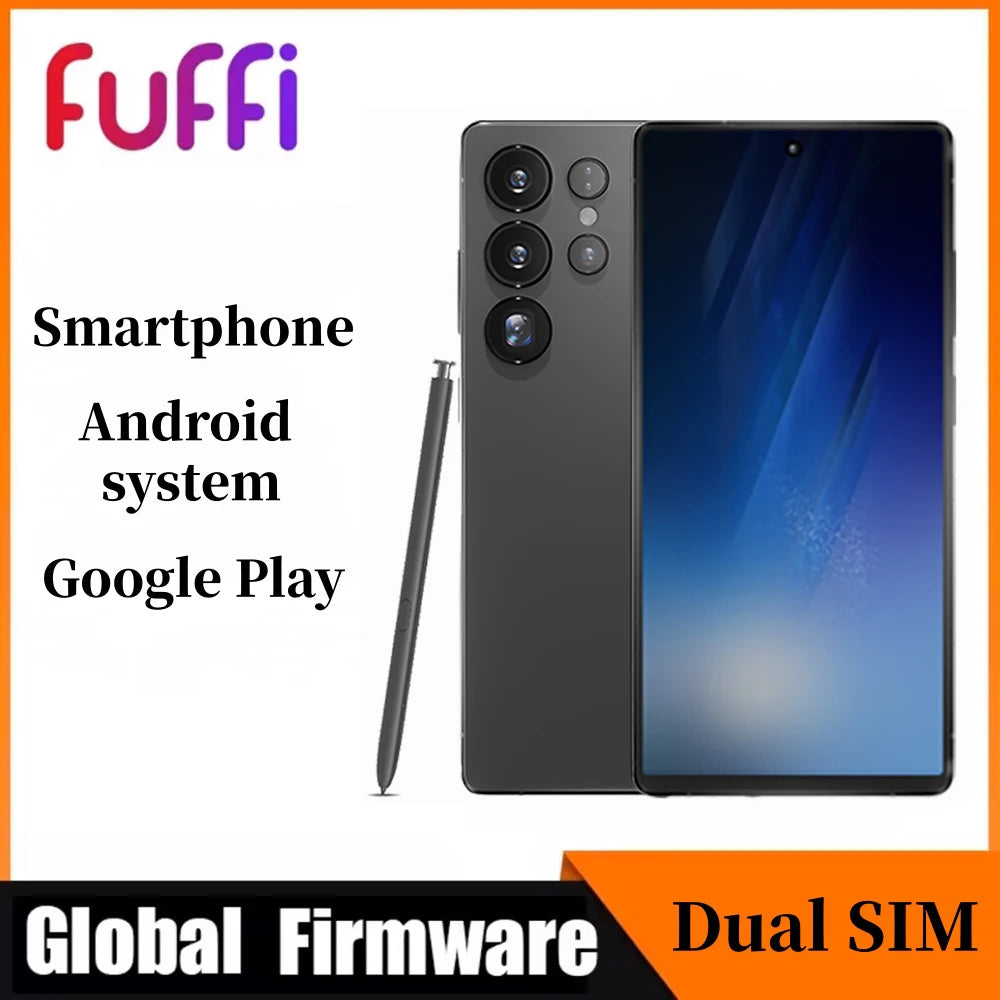 FUFFI S25 Pro Global Smartphone - 12GB RAM, 512GB, 48MP, 6800mAh, Flip