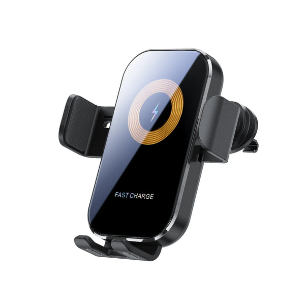 15W Wireless Car Charger Mount - Intelligent Sensing, Air Vent, Universal