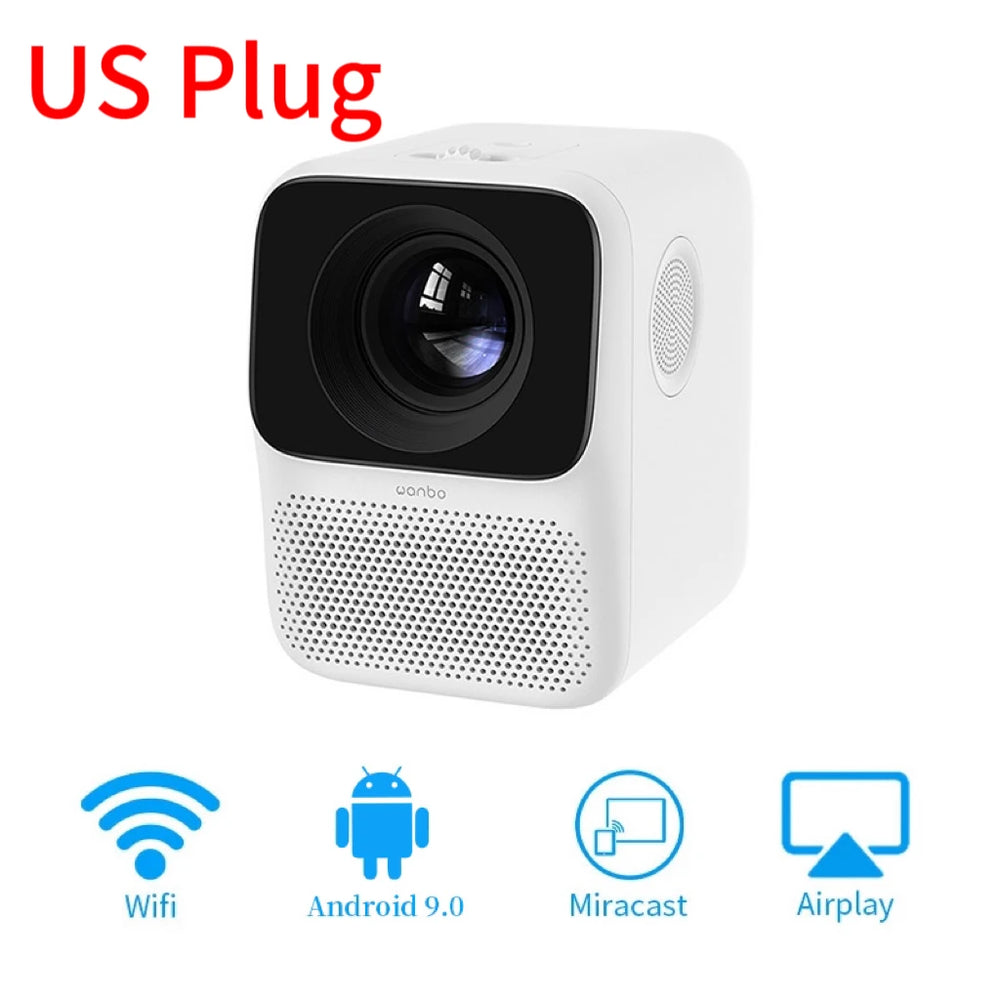 Wanbo T2 Max Portable Projector - 1080P Support with Vertical Correction
